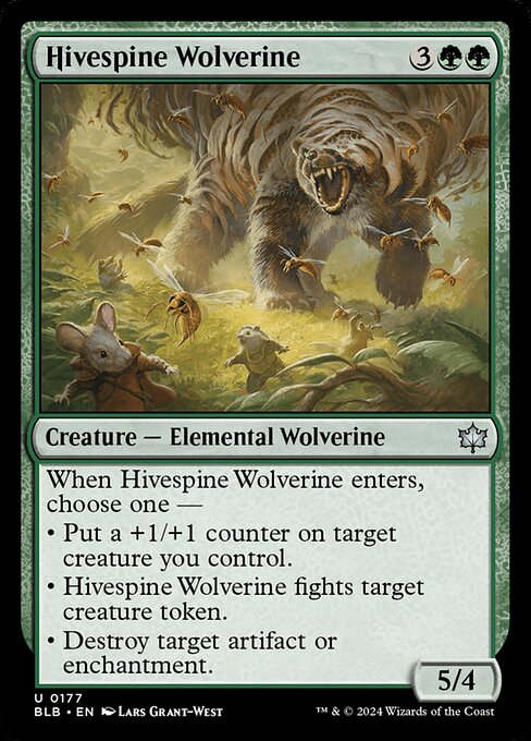 Hivespine Wolverine